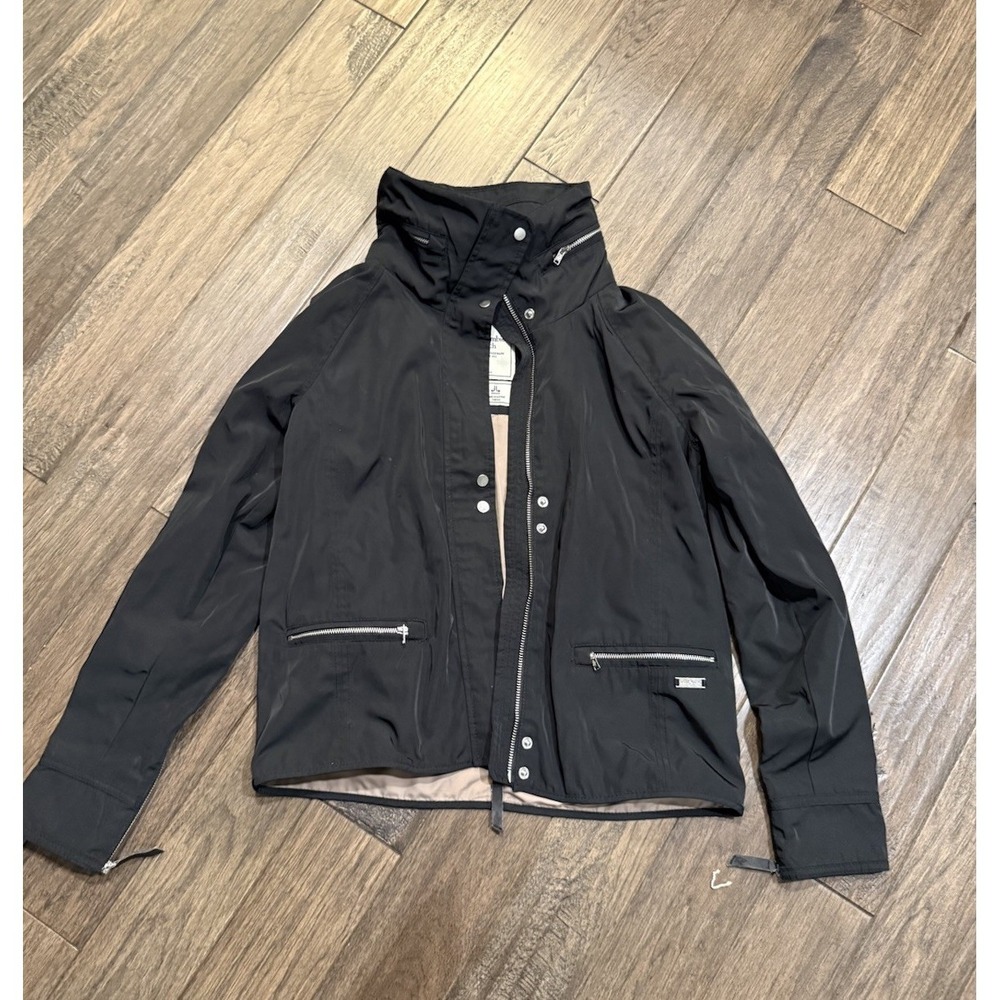 Abercrombie & Fitch‎ Women's High-Shine Anorak Jacket S Water Wind Resistant EUC